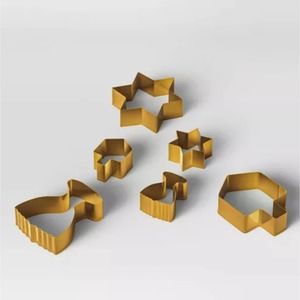 Threshold 6 Piece Hanukkah Cookie Cutter Set New
